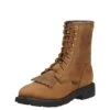 Ariat Men's Cascade 8" Lace Up Work Boot -Western Denim Store 10002418 3 4 front