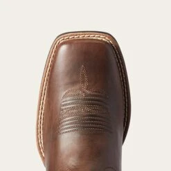 Ariat Women's West Bound Sassy Brown Square Toe Boots -Western Denim Store 10038332 toe warm