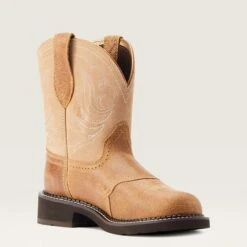 Ariat Brown Fatbaby Boots -Western Denim Store 10044537 medial warm
