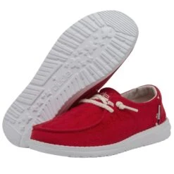 Heydude Hey Dude Wendy Boho Distressed Salsa -Western Denim Store 121410238 Hey Dude Womens Wendy Boho Shoes Kowear 03 02741