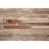 Texas Saddlery Tan/Brown Buckstitch Belt -Western Denim Store 1w237c