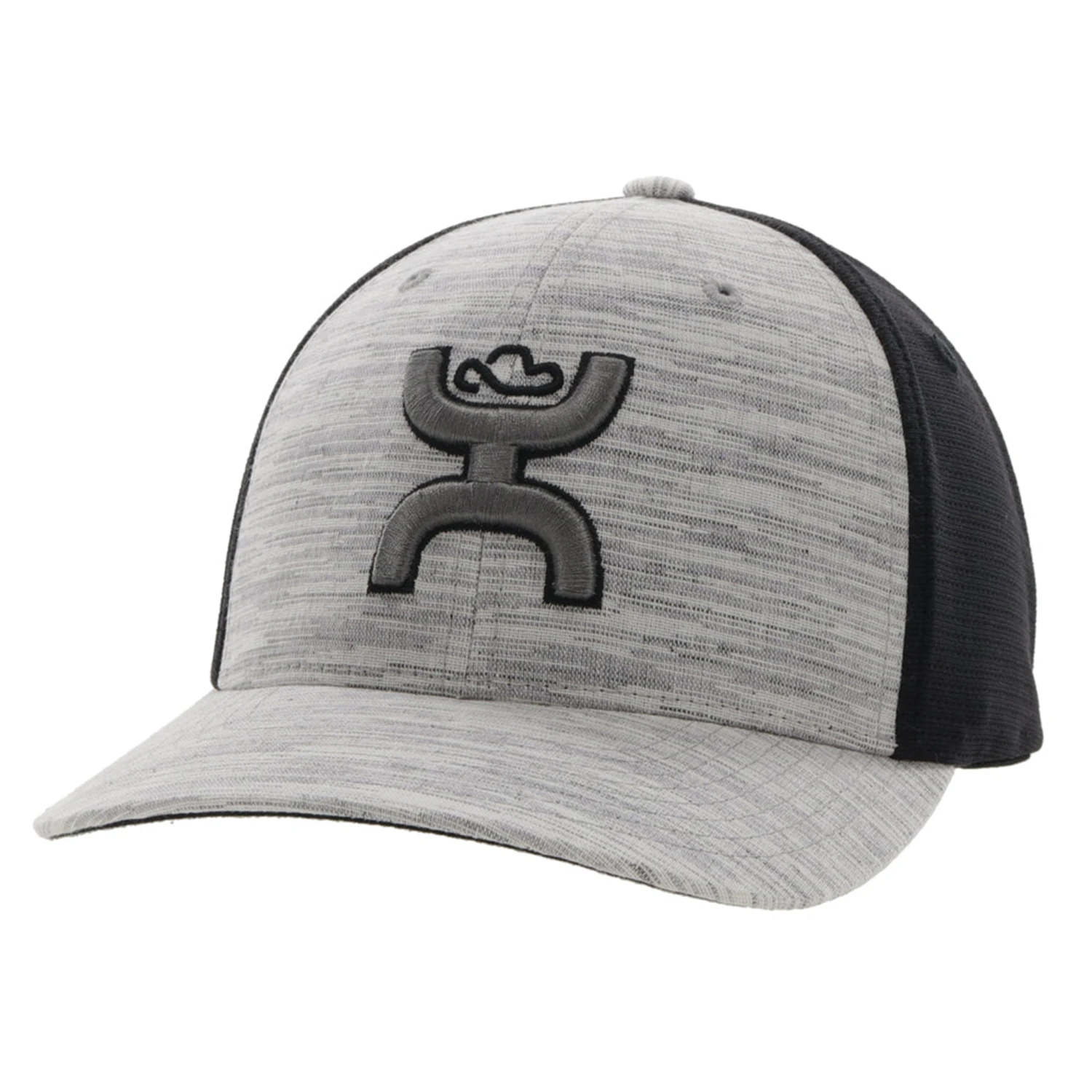 Hooey Mid Profile Pattern Grey/Black Cap-Hooey Up Logo 3 Hooey Mid Profile Pattern Grey/Black Cap-Hooey Up Logo