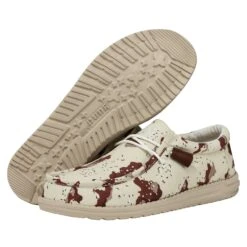 Heydude Hey Dude Men's Wally Ripstop D Camo -Western Denim Store 40004 979 WALLYCAMOUFLAGE DESERTCAMO PAIRBOTTOM