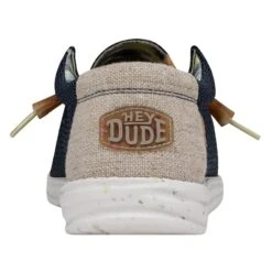 Heydude Hey Dude Men's Wally Eco Sox Orion Blue 20 Heydude Hey Dude Men's Wally Eco Sox Orion Blue -Western Denim Store 40008 4MT WALLYSTRETCH ORIONBLUE RIGHTBACK