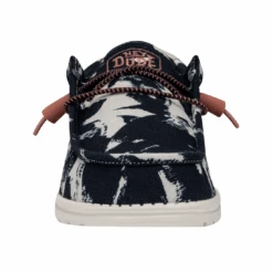 Heydude Hey Dude Wally Palm Navy -Western Denim Store 40016 410 WALLYPALM NAVY RIGHTFRONT