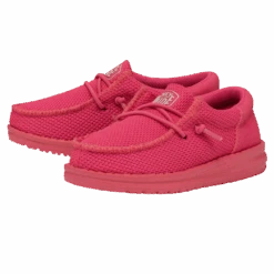 Heydude Hey Dude Toddler Funk Monochrome Electric Pink