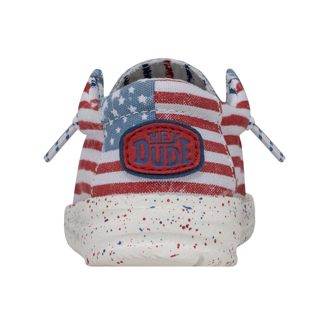 Heydude Hey Dude Wally Toddler Patriotic Stars & Stripes 9 Heydude Hey Dude Wally Toddler Patriotic Stars & Stripes - Image 8