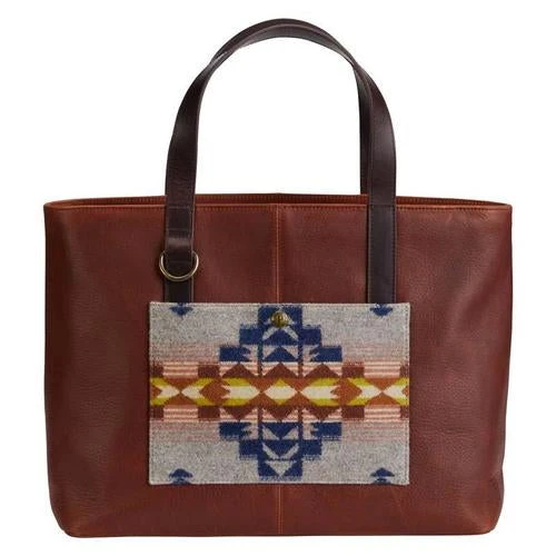 Pendleton Desert Dawn Leather Tote 3 Pendleton Desert Dawn Leather Tote