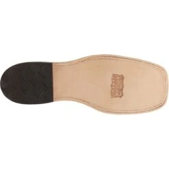Men's Tony Lama Avett Square Toe -Western Denim Store 7955 617x563 Outsole