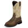 Justin Men's Waxy Brown Roper -Western Denim Store JOW WK4660 L