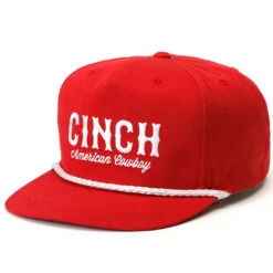Red Cinch American Cowboy Cap