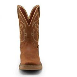 Justin Men's Stampede Rush Waterproof Work Boot Tan -Western Denim Store WK4330 4 medium 00f9cb1f 797f 4905 81b5 7d3e3ada146e
