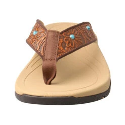 Twisted X Women's Tan Tool Sandals -Western Denim Store WSD0033 FR 510x700 1