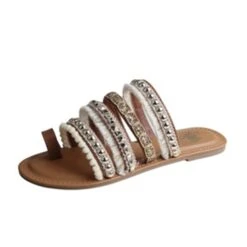 Boho Camel Champagne Sandal -Western Denim Store bohopp cham12