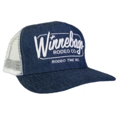 Winnebago Rodeo Co. Denim/White Mesh Back Cap